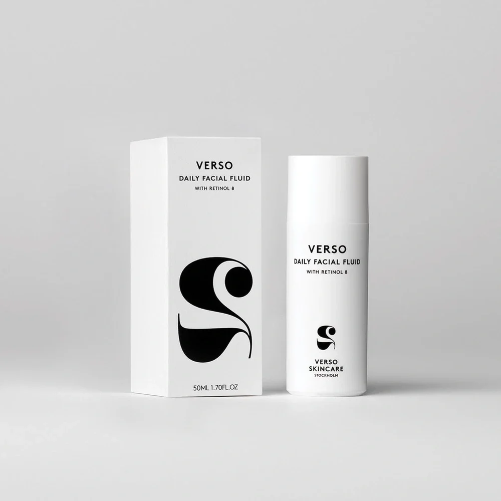 VERSO Daily Facial Fluid with Retinol 50 ml 1.7 fl oz FULL SIZE • NEW SEALED